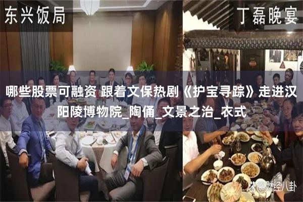 哪些股票可融资 跟着文保热剧《护宝寻踪》走进汉阳陵博物院_陶俑_文景之治_衣式